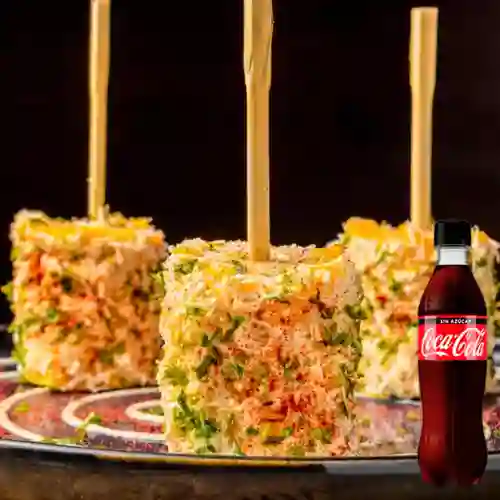 Combo Tiernas Mazorquitas + Coca-Cola Sin Azúcar 350 ml