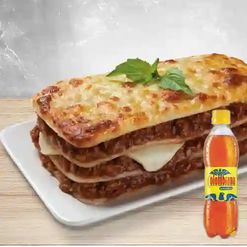 Combo Lasagna + Botella Colombiana (400ml)