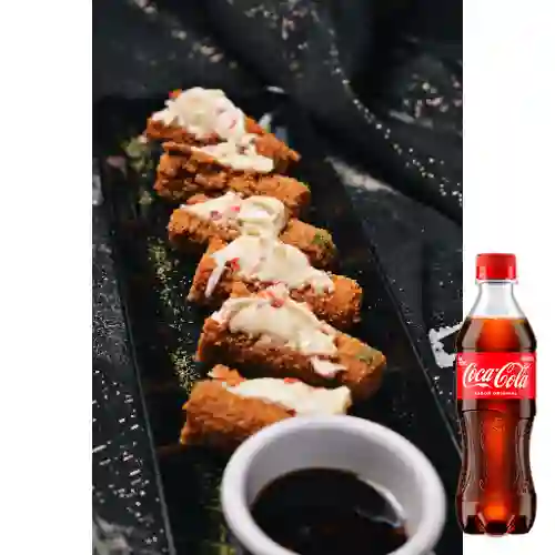 Palmito de Cangrejo Apanado X 6 +Cocacola Org 400ml