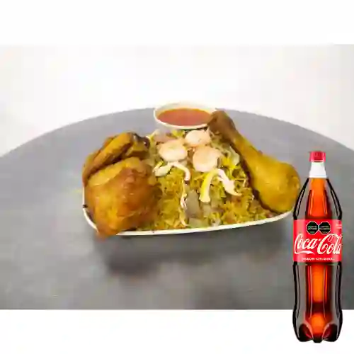 Combo Chow Fan Valenciana 2 Pers + Cocacola Orig 1.5L
