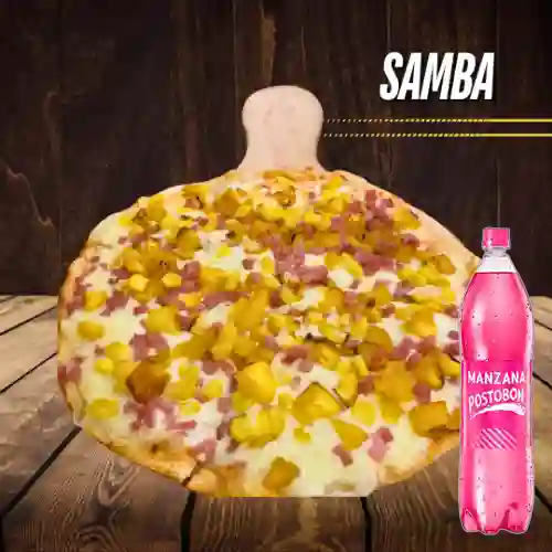 Combo Samba + Postobón Manzana 1.5 l
