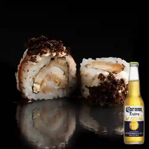 Combo Sushi Ika + Cerveza Corona Bot. 355ml