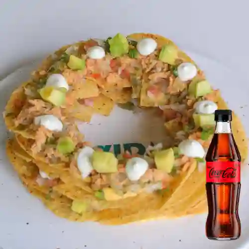 Combo Nachos de Pollo + Coca-Cola Zero 300 ml