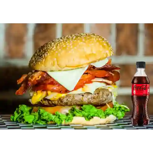 Combo Hamburguesa Super Especial +Cocacola S/az 400ml