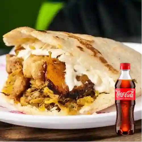 Combo Arepa Craft Platanera +Cocacola Orig 400ml