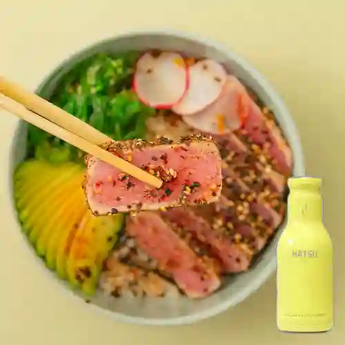 Combo Bowl de Atún + Hatsu Amarillo 400 ml