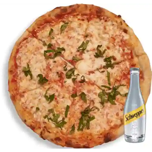 Combo Pizza Margherita + Schweppes Soda 300ml