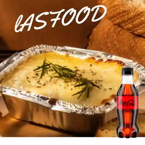 Combo Lasaña Boloñesa 290 Gramos +Cocacola Zero 250ml