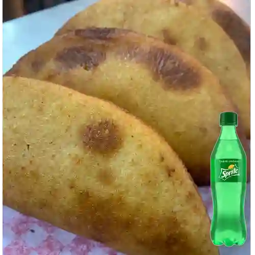 Combo Carne Mechada + Sprite Original 400Ml