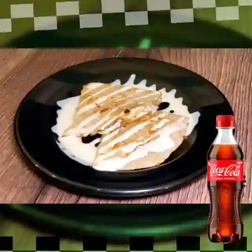 Combo Quesadilla de Queso + Coca Cola Original 400 ml