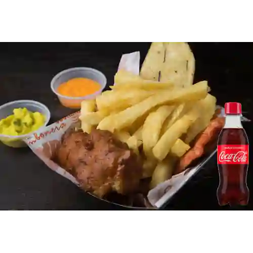 Combo Junior + Coca-Cola Sabor Original 250 ml