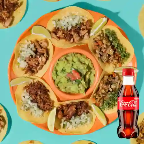 Combo Taco Campechano X3 Unidades +Cocacola Orig 250ML