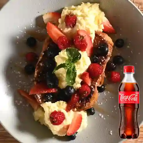 Combo Tostada Francesa Especial +Cocacola Orig 400ml