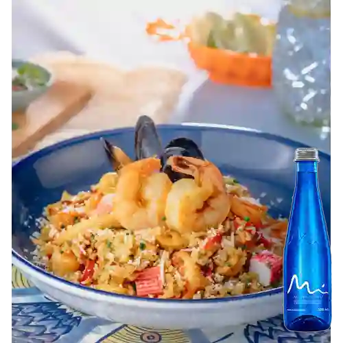 Combo Arroz Múcura + Manantial Sin Gas 500 ml