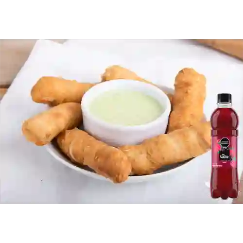Combo Palito de Queso + Del Valle Mora 500 ml