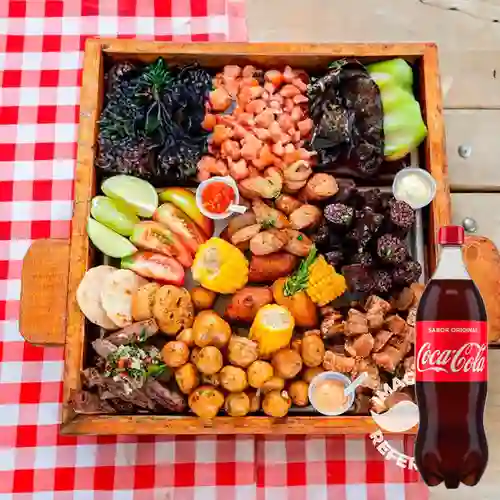 Combo Tabla Mixta + Coca-Cola Sabor Original 1.5 L