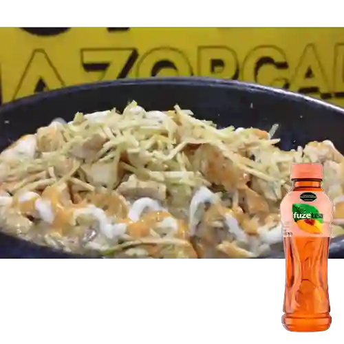 Combo Mazorcada de Pollo + Fuze Tea Durazno 400ML