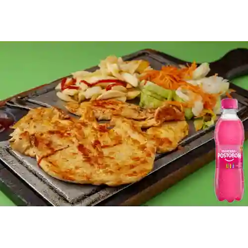 Combo Pechuga de Pollo + Postobón Manzana 250 ml