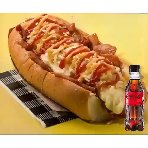 Combo Perrita + Coca Cola Sin Azúcar 250ML