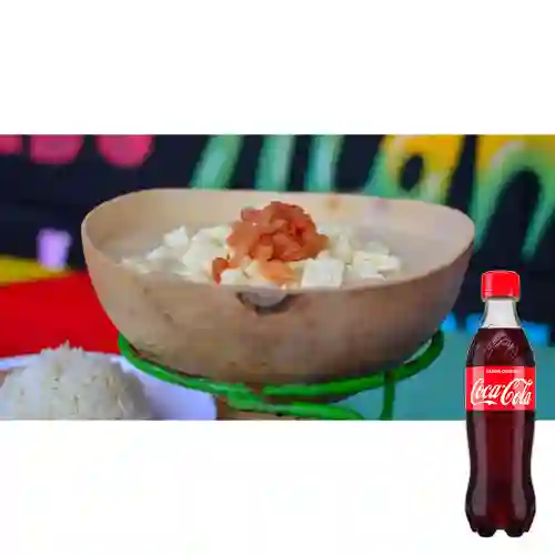 Combo Mote de Queso + Coca-Cola Sabor Original 400 ml