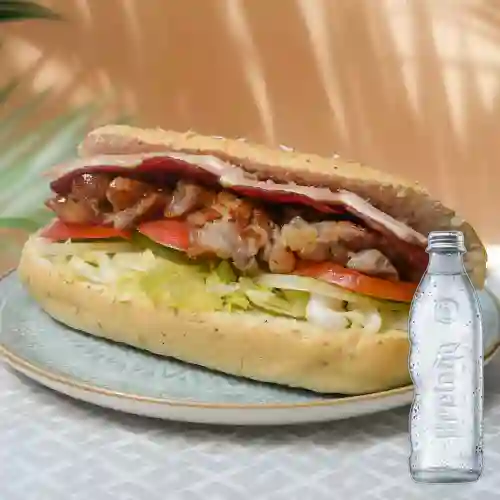 Combo Sándwich Porky + Soda 300ml