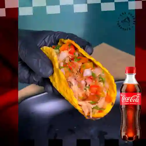 Orden de Carnitas Michoacanas +Cocacola Org 400ml