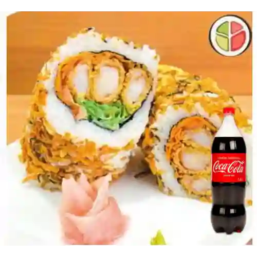 Combo SUSHI BURRITO BART SIMPSON MIXTO. + Coca Cola