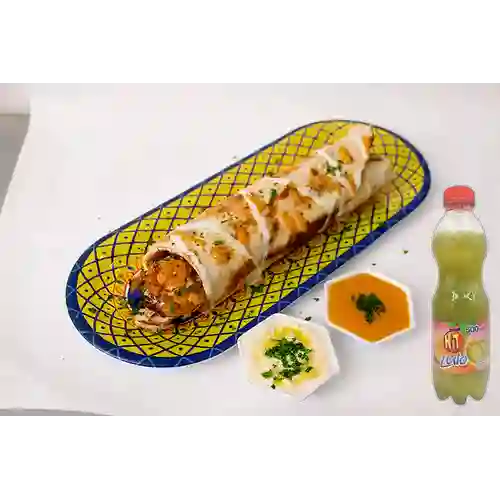 Combo Shawarmon The King Pollo&Carne +Hit Lulo 500ml