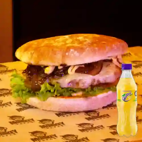 Combo Monkey Burger + Quatro Original 400ML