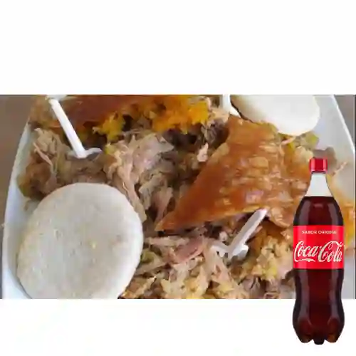 Combo Lechona Familiar + Cocacola 1.5 Lts