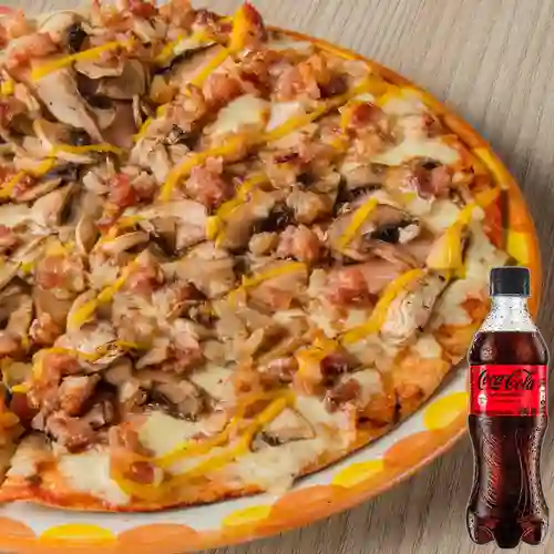 Combo Pizza Aversa + Coca-cola Sin Azucar 400ml