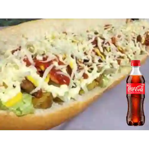 Combo Pepito Mixto Full 20cm +Cocacola Orig 400ml