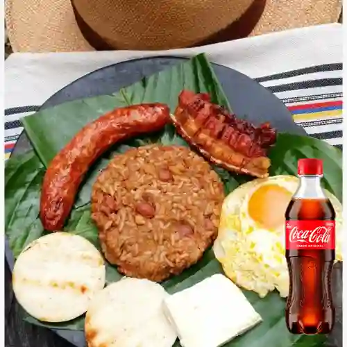 Combo Desayuno Del Arriero + Coca-Cola Original 400ml