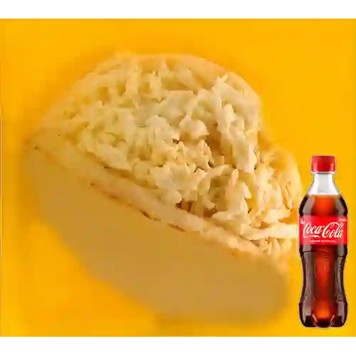 Combo Queso + Coca Cola Original 400 ml