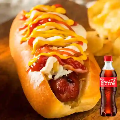 Combo Perra + Coca Cola Original 400 ml