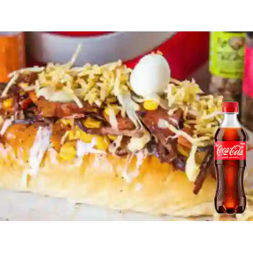 Combo Super Perro + Coca Cola Original 400 ml