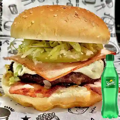 Combo Hamburguesa Súper Especial + Sprite
