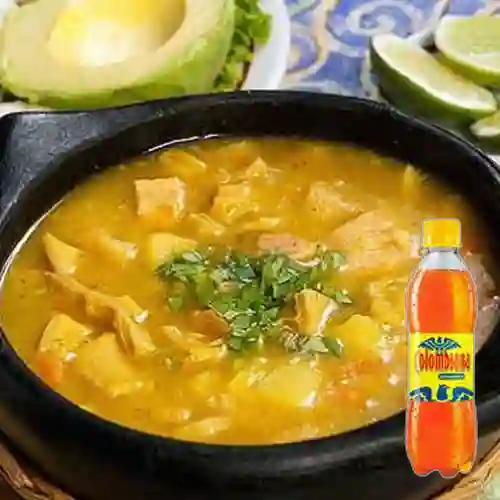 Combo Sopa Del Dia + Colombiana 400 ml