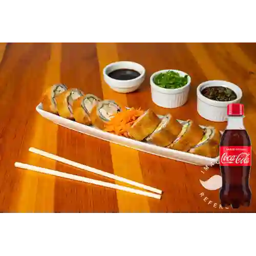 Combo Roll Mallorca  + Coca-cola Sabor Original 250 ml