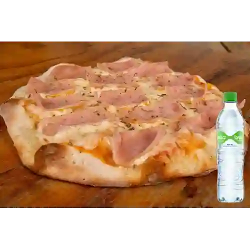 Combo Jamón y Queso Porción + Brisa Con Gas 600ML