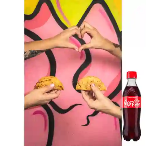 Combo Taco de Cerdo Al Pastor +Cocacola Orig 400ml