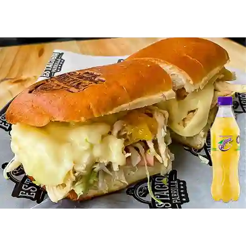 Combo Sándwich de Pollo + Quatro Original 400ML