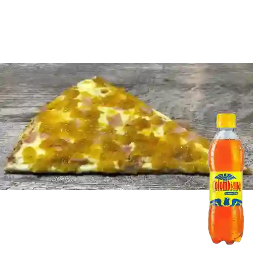 Combo Pizza Hawaiana + Colombiana 350 ml