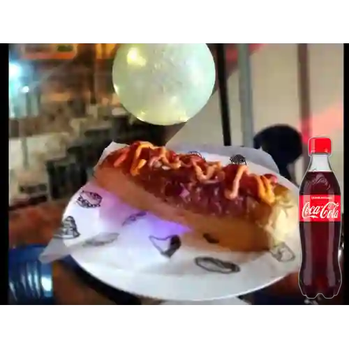 Combo Perro Caliente Clásico +Cocacola Orig 400ml