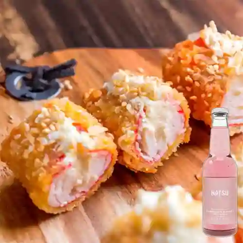Combo Kanikama And Cheese +Hatsu Frambuesa&Rosas 300ml