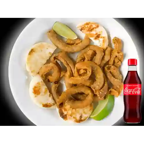 Entrada Mixta Chicharrón&Chunchullo +CocaCola Org 350ml
