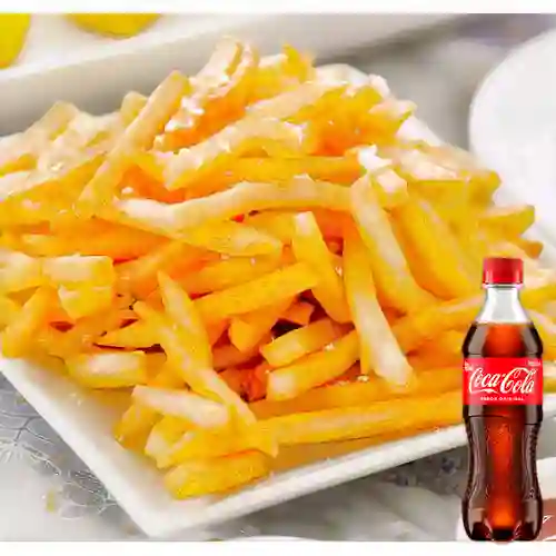 Porción de Papas a la Francesa +Cocacola Org 400ml
