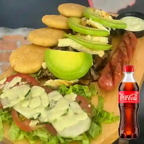 Combo Parrilla Mixta Personal + Coca Cola Original