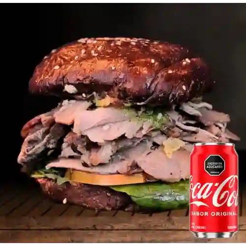 Combo Sánduche de Bondiola + Coca Cola Original 330ML