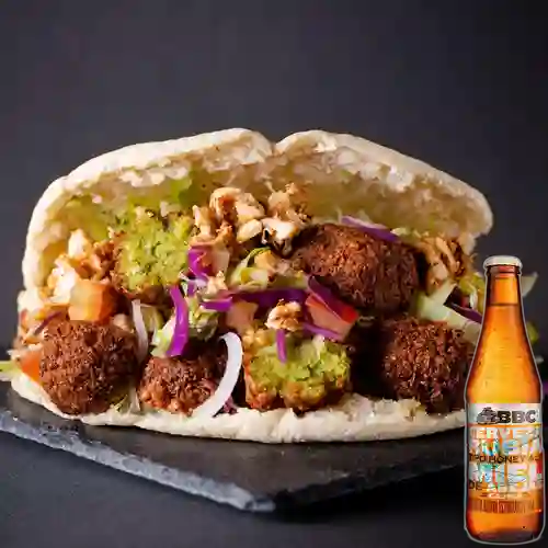 Combo Döner Kebab + BBC Cajicá Miel 330 ml